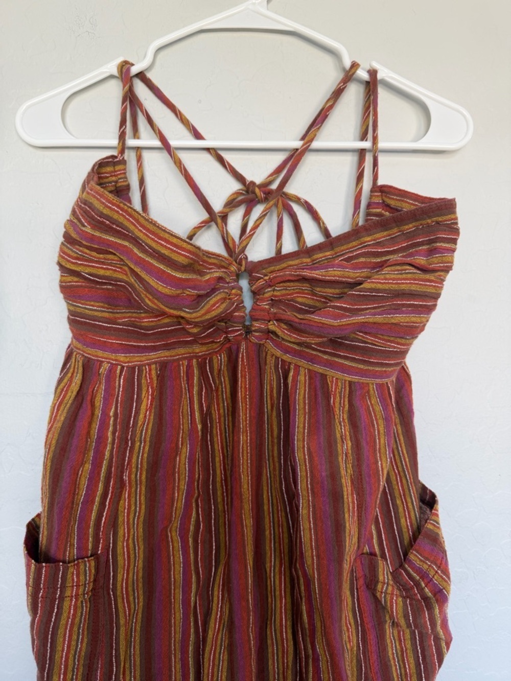 Free People Sundaze For Surfin' Jumpsuit size small - Picture 4 of 13